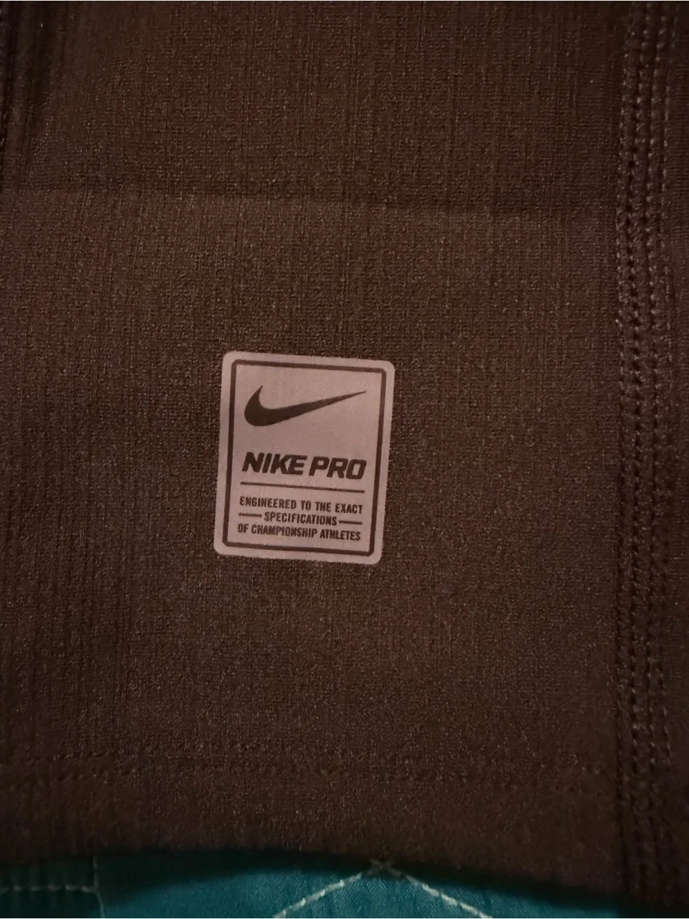 Nike Black Balaclava Hood with White Swoosh